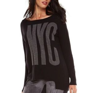 Elie tahari long sleeve NYC sweater